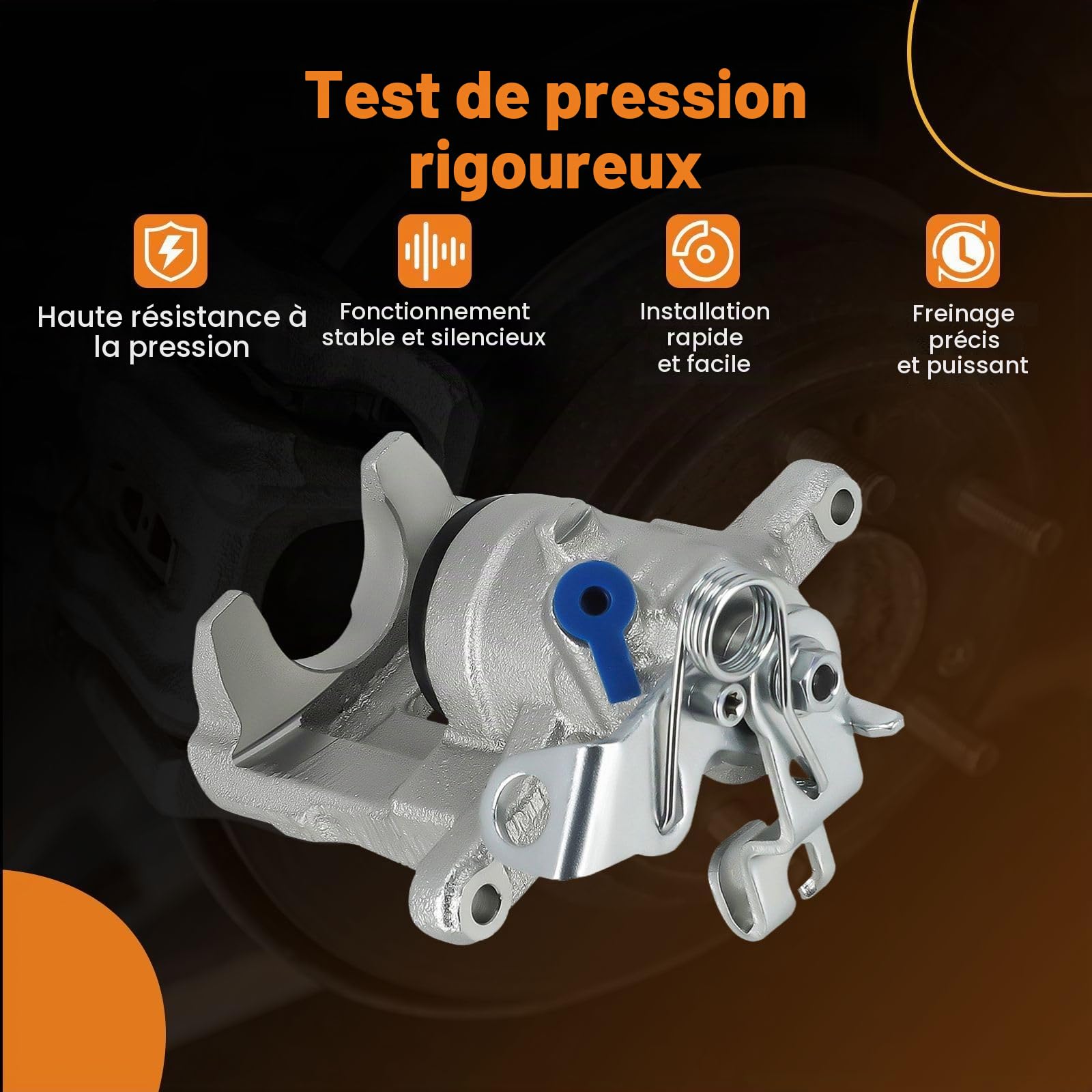 maXpeedingrods 2x Étriers de Frein Essieu Arrière pour avec Primaster X83 pour Renault Trafic 2/3, 4414622, 4418035, 7701056165, 7711135703