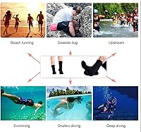 Vista 5 de Calcetines de buceo, 3MM Calcetines de Neopreno Surf Botines de Buceo Botas de Buceo Botas de Buceo