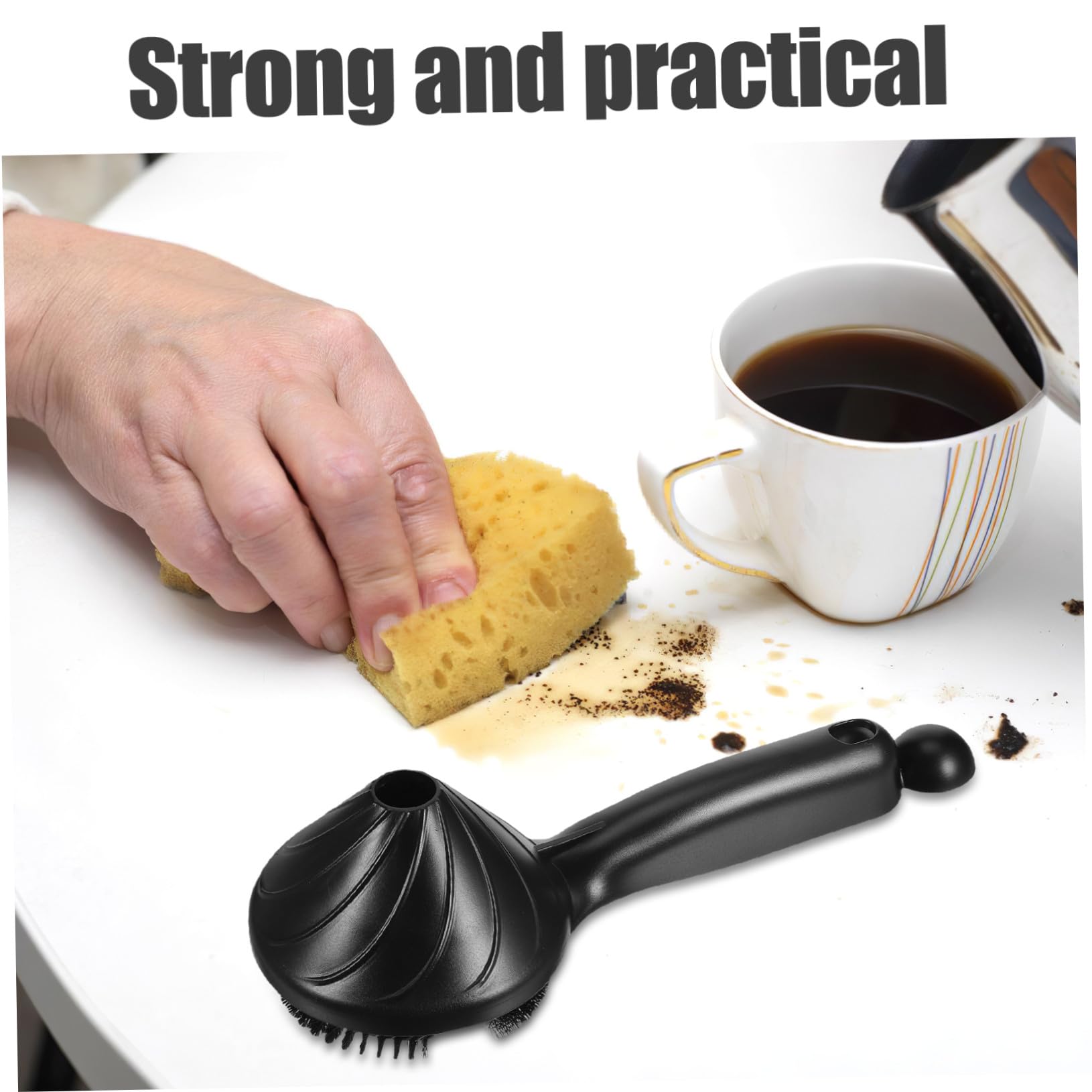 Cepillo De Limpieza Para Cafetera Cepillo Limpiador Para Máquina De Espresso Para Herramientas De Café Para Portafiltros De Café