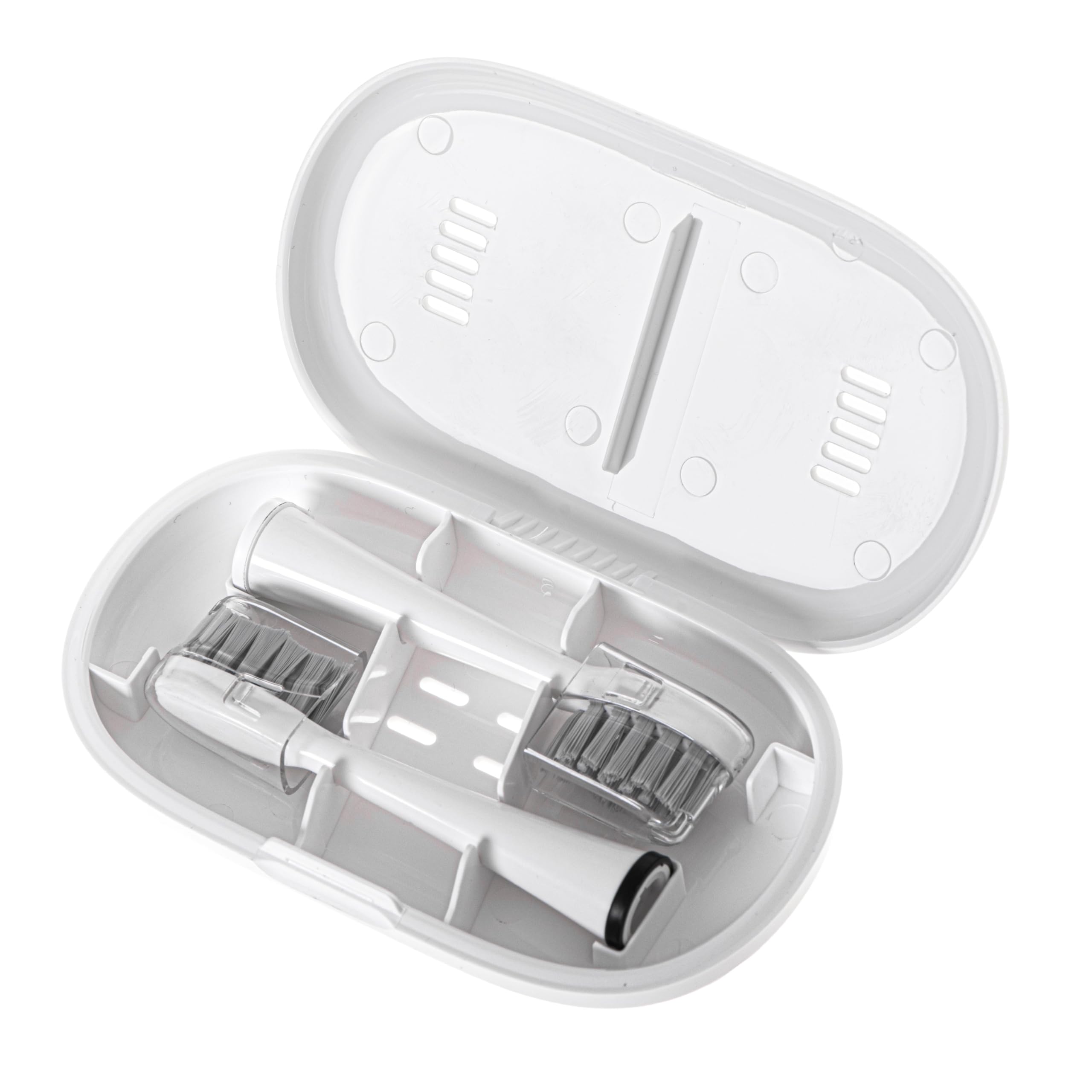 ADLER Irrigador dental 2 en 1 con cepillo sónico blanco
