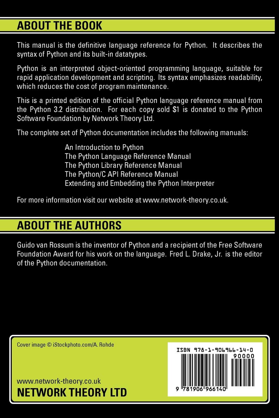 The Python Language Reference Manual