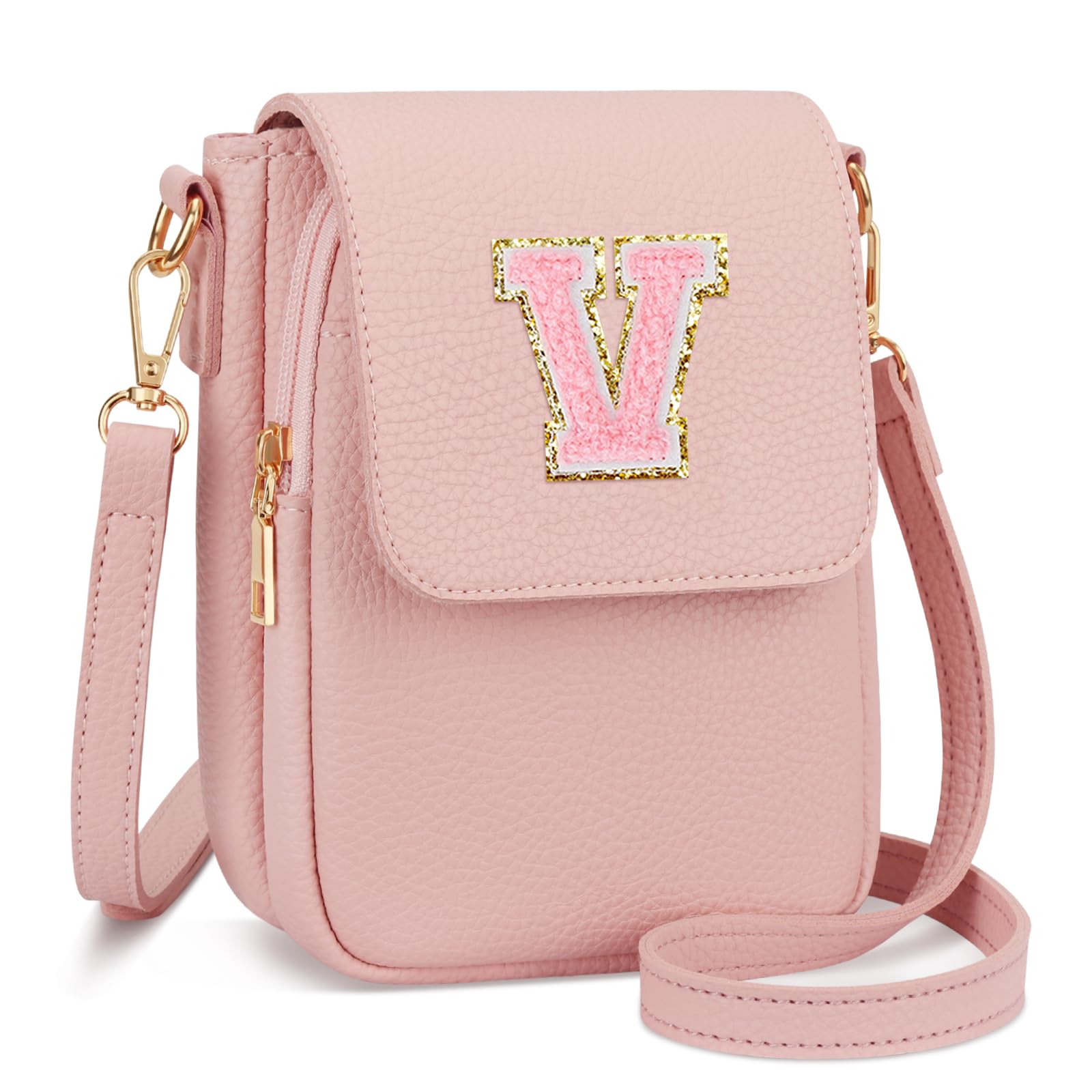 Gift for Girls Small Initial Cell Phone Purse Birthday Gift