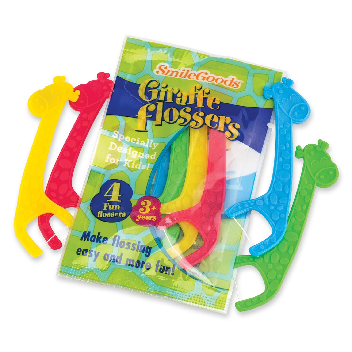 Practicon 7109859 SmileGoods Giraffe Flossers Trial Pack, Shape, (Pack of 576)