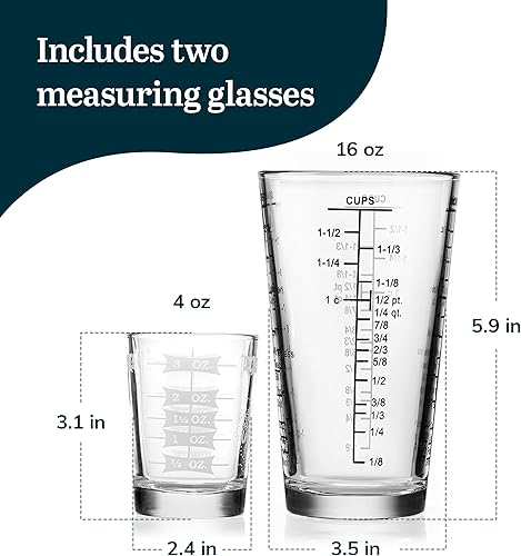 Vista 21 de Libbey Mixology Set de cóctel de 9 piezas Claro