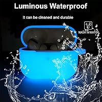 Vista 431 de Funda para AirPods Pro con kit de limpieza, funda de silicona suave para Apple AirPod Pro de 1ª/2ª generación, accesorios de funda AirPods Pro/Pro 2