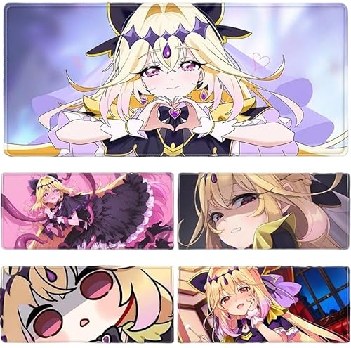 EUYUL(ユーユル) 名探偵プリキュア！ 森亜るるか マウスパッド ゲーミング デスクマット キーボードパッド テーブルマット 超大型ゲーミングゴム パソコン 仕事用 装飾用 可愛い 天然ゴム おしゃれ コスプレ小物 プレゼント (色/24,900*400*3MM) [並行輸入品]の商品画像（Amazon）