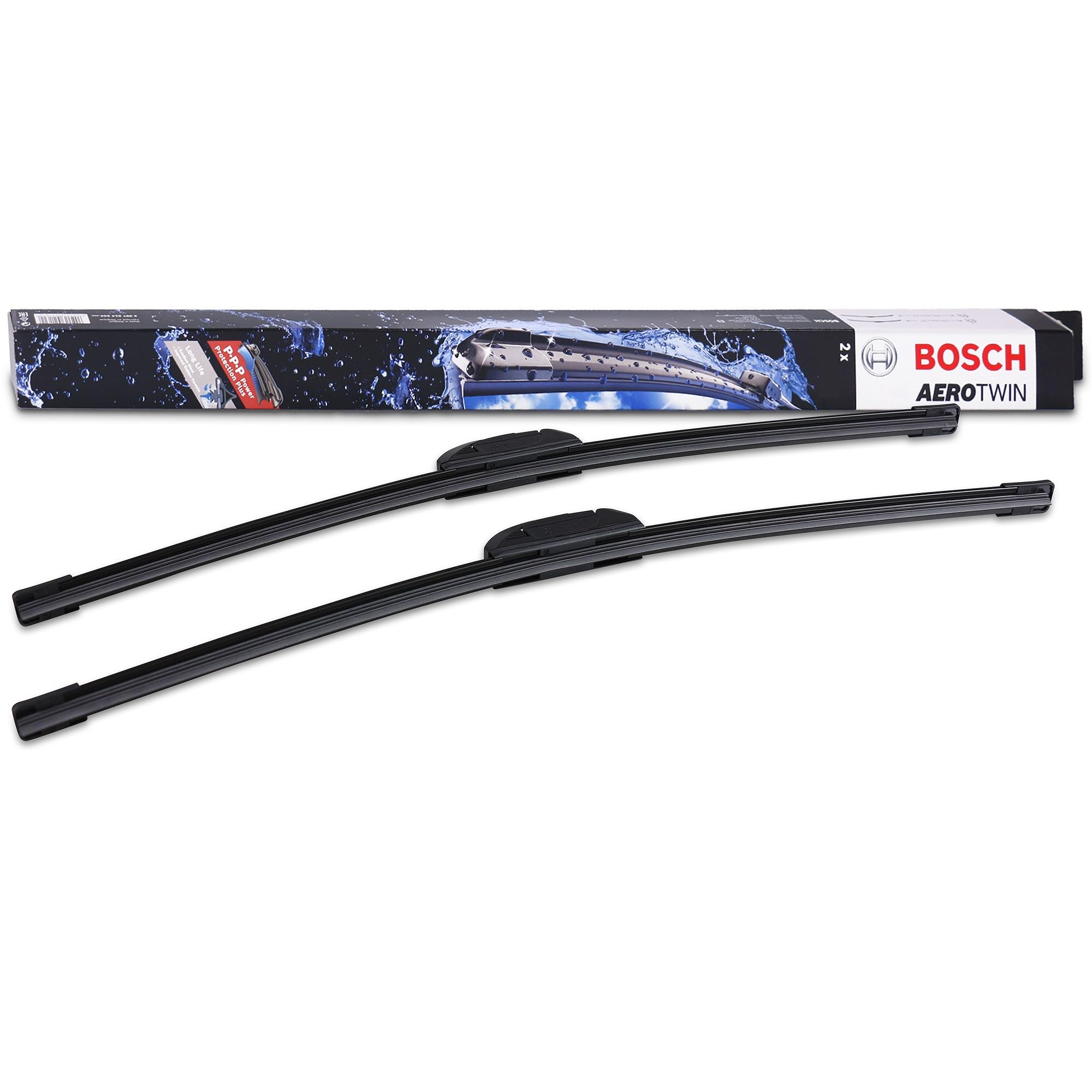 Bosch Scheibenwischer Aerotwin AR530S, Länge: 530mm/530mm – Set für Frontscheibe