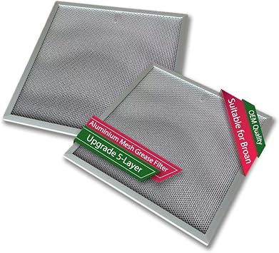 Range Hood Grease Filter for Broan AR130BL,AR130SS,AR130WW, BXT130WWC,BXT130WW,BXT130BLC, BXT130BL,BXT130SSC,BXT130SS