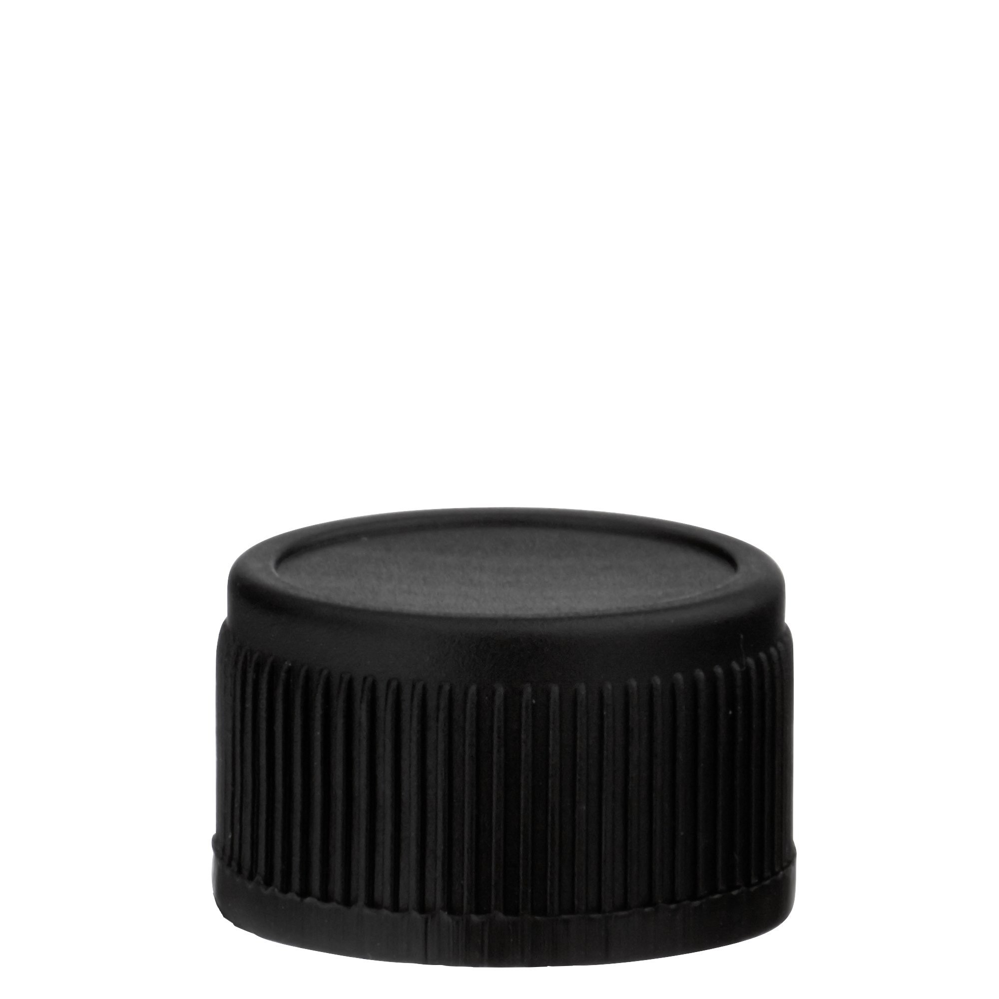 500x Mini Flasche 3ml aus klarem Glas mit schwarzem Schraubverschluss und Dichteinlage
