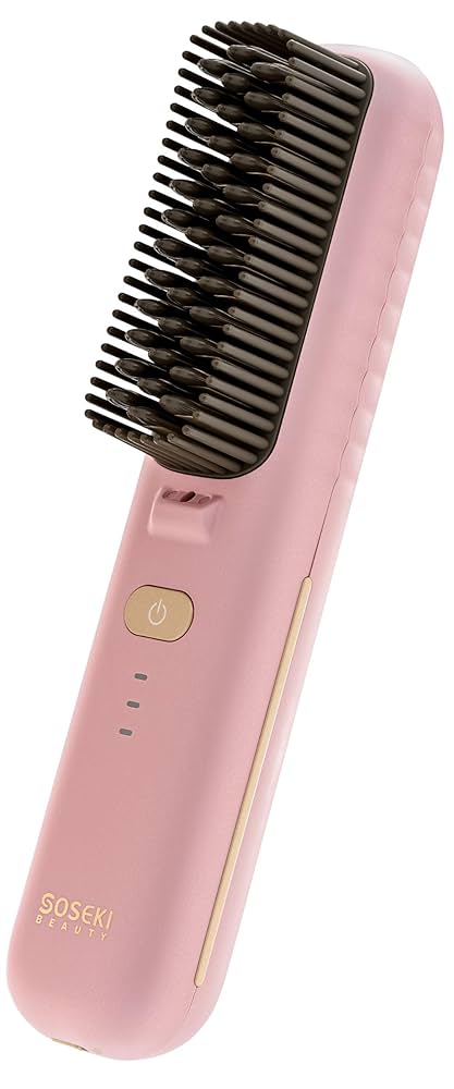 SOSEKI ヒートブラシ ピンク Amazon.co.jp: SOSEKI BEAUTY ソセキビューティー ヒートブラシ