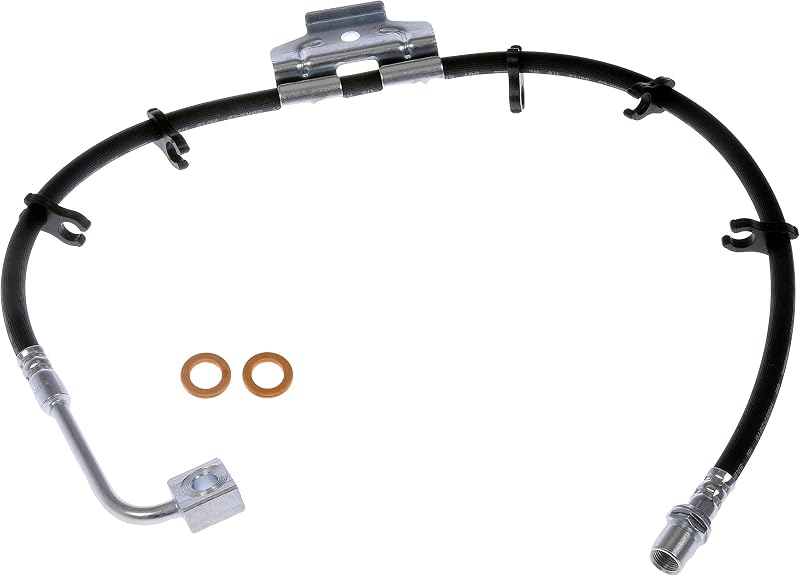 Dorman H620581 Front Driver Side Brake Hydraulic Hose | Fits Select Dodge / Ram Models