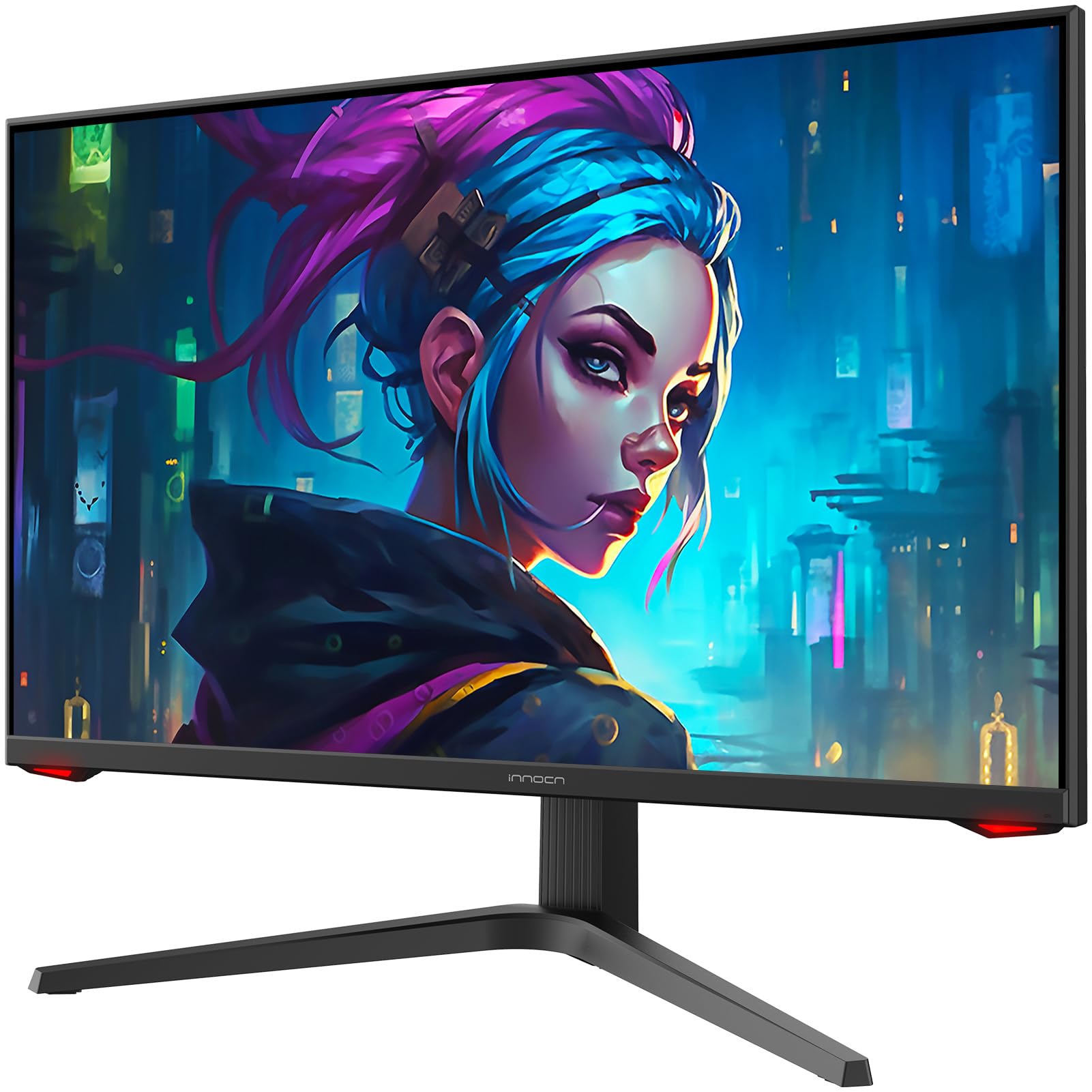 INNOCN 27G1S Écran PC Gaming 27 Pouces, QHD 2560x1440, 240Hz, 1ms, HDR 10,  DCI-P3 89%, FreeSync, HDMI2.1, DP1.4 : : High-tech