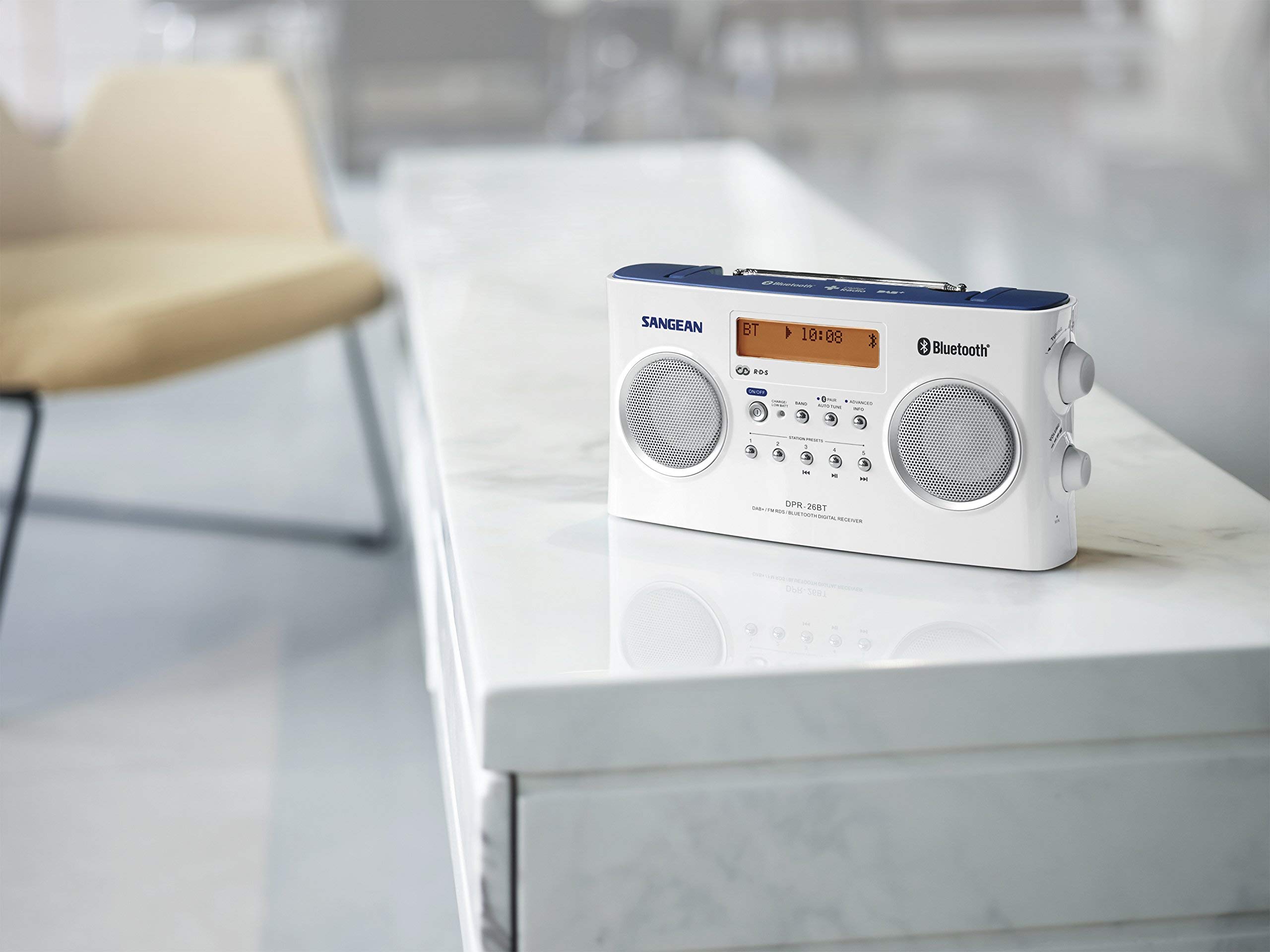 Sangean A500324 Radio DPR-26 BT Bianca