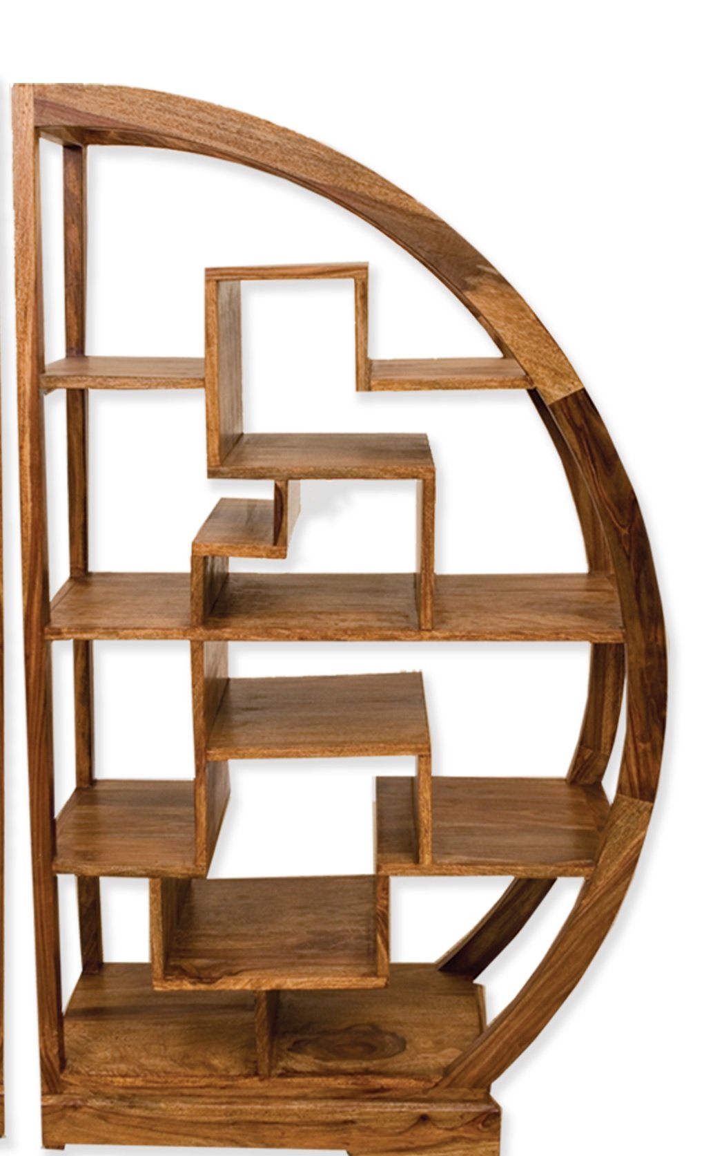 Cube Indian Rosewood Display Unit/Solid Sheesham Indian Rosewood Quirky Display Unit/Modern Living Room Furniture