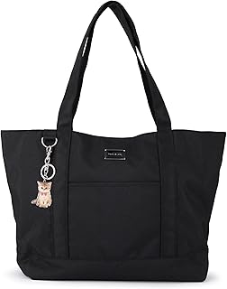 [ポールアンドジョーアクセソワ] ビッグトートバッグ PJA-B1328 カジュアル・プレートメタル