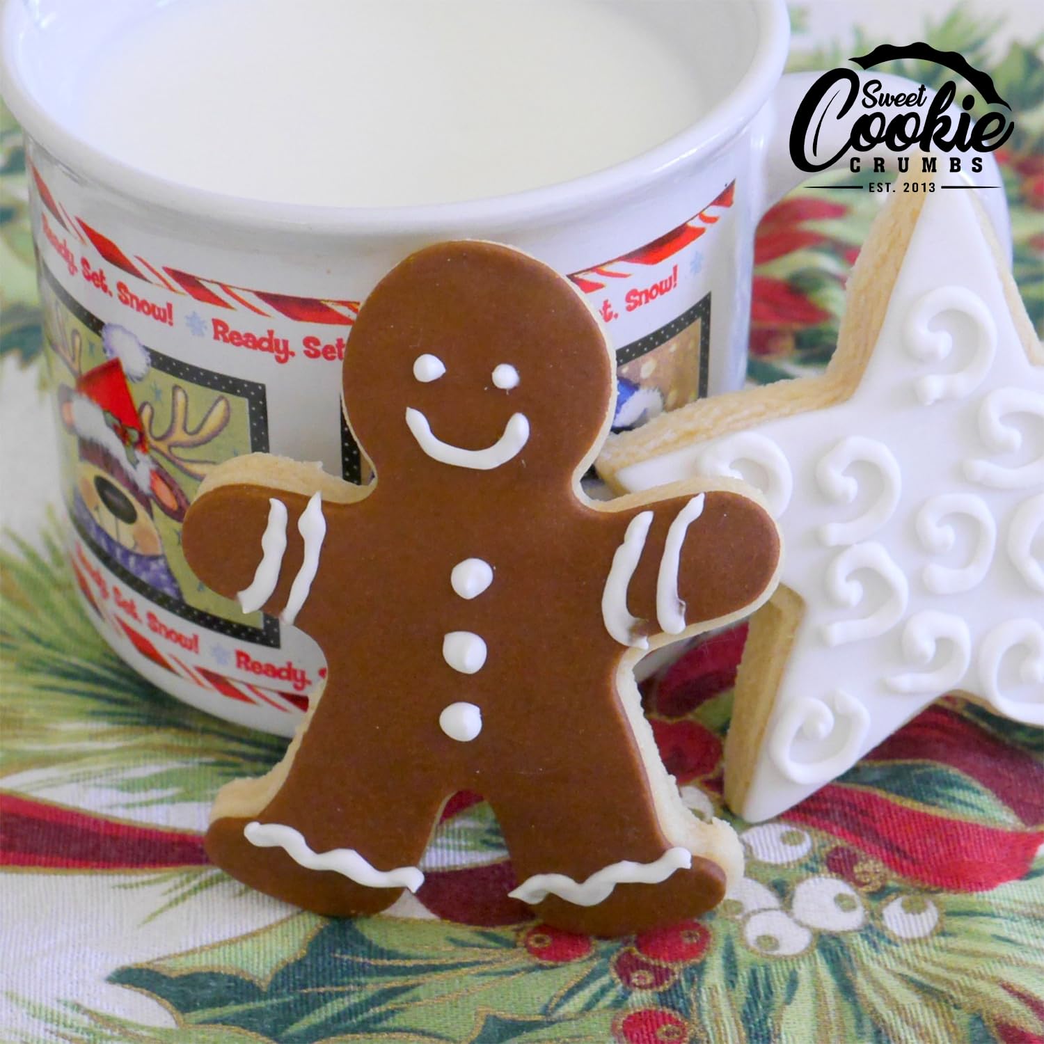 Cortador de galletas de jengibre de acero inoxidable de calidad alimentaria, apto para lavavajillas