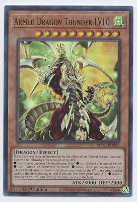 Armed Dragon Thunder LV10 - MP22-EN001 - Ultra Rare - 1st Edition