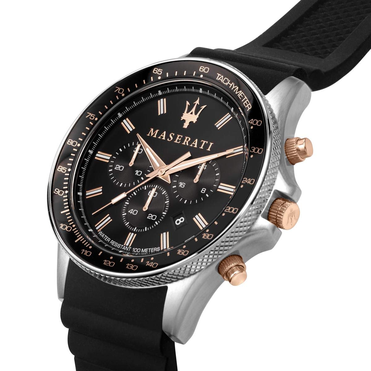 Maserati Reloj Hombre, Colección SFIDA, en Acero, Silicona - R8871640002