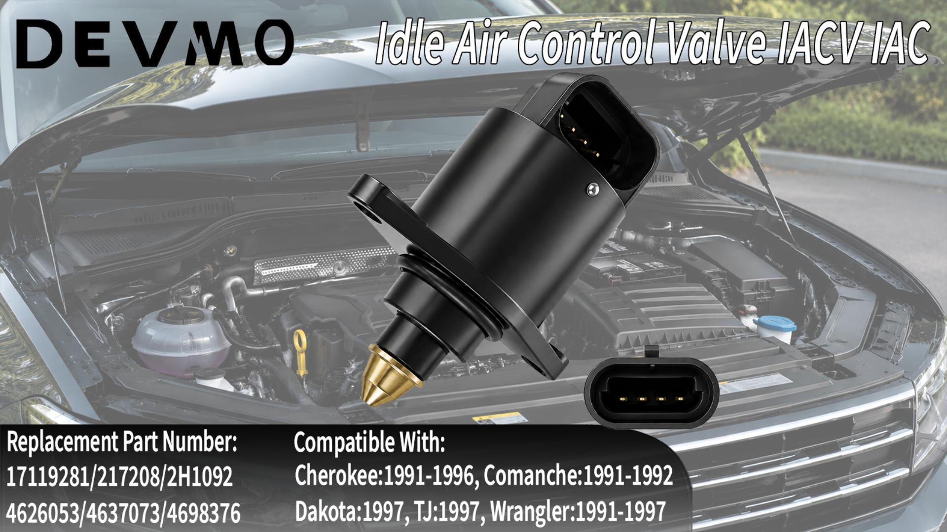 Amazon.com: DEVMO 53008025 Idle Air Control Valve IACV IAC