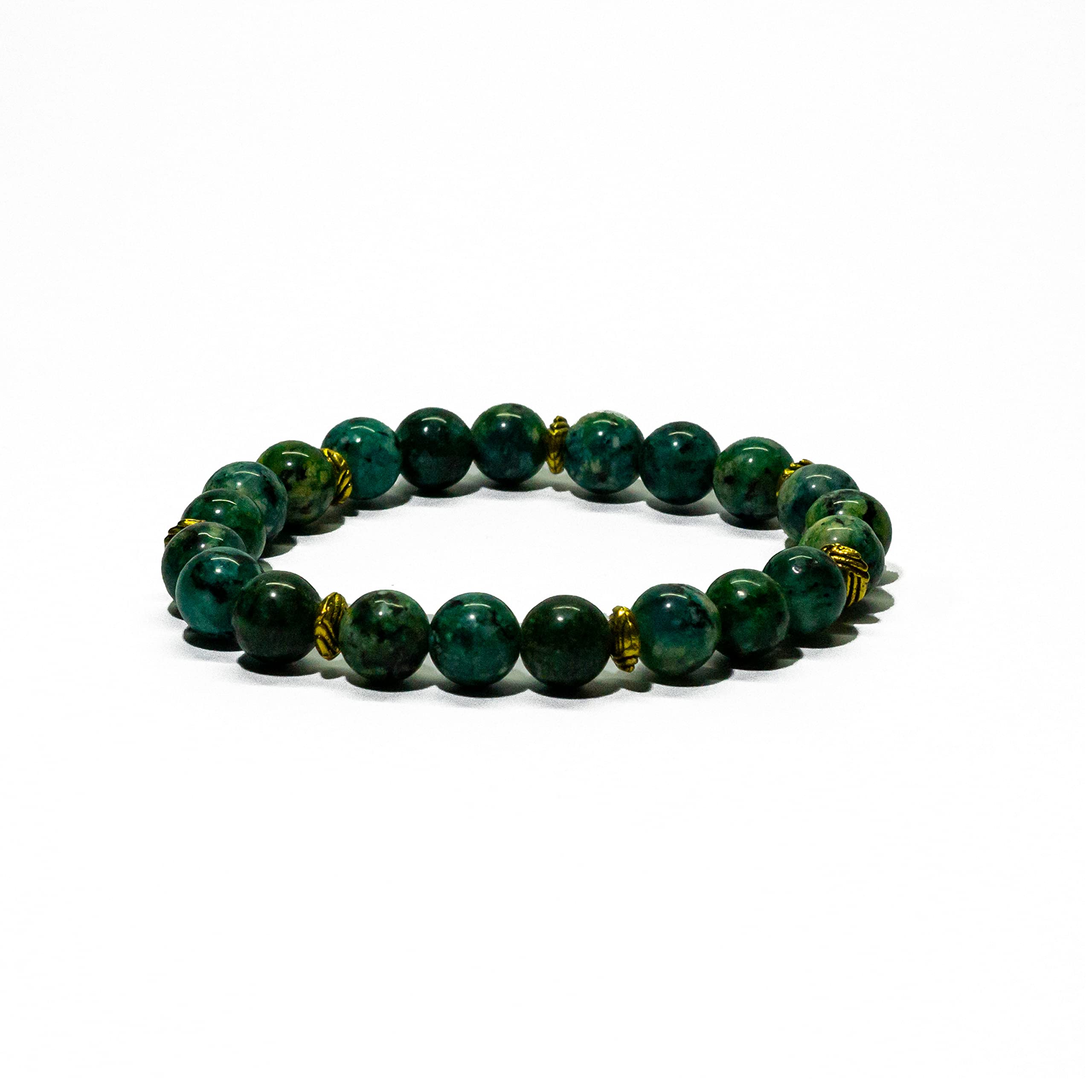 Gemaltic African Turquoise Beads Adjustable Bracelet Reiki Healing Crystal 8mm For Men and Women (B0B1QL7VVB) Amazon Price History, Amazon Price Tracker