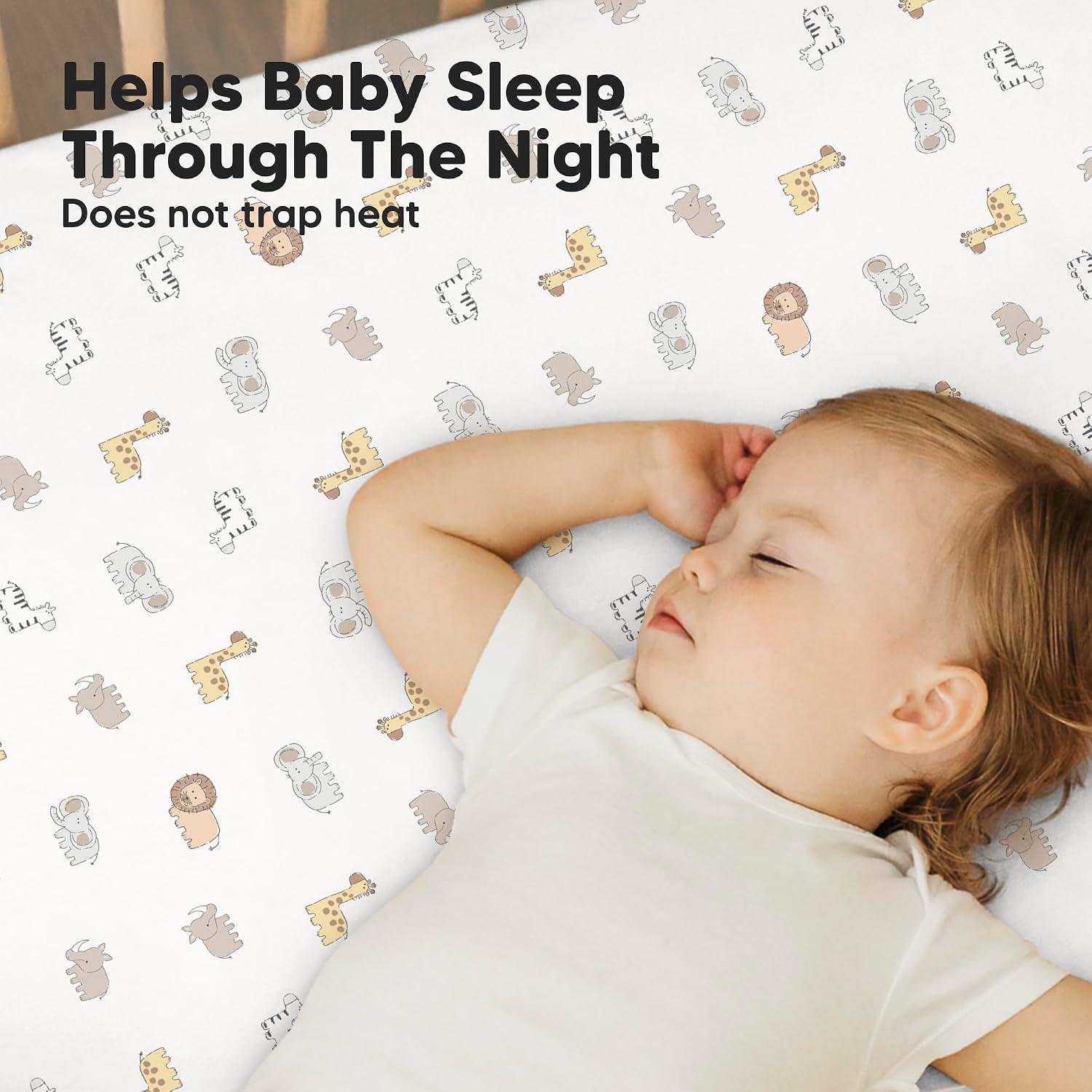 Keababies Pack and Play Sheets Fitted, 2-Pack Mini Crib Sheets and Toddler Pillow with Pillowcase - Fitted Crib Sheet for Pack and Play Mattress - 13X18 Soft Cotton Toddler Pillows for Sleeping