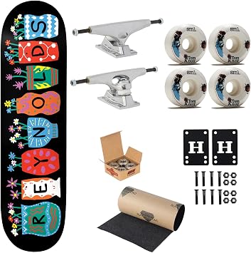 Baker Premium Complete Skateboard Reynolds Pots and Flowers 8.5" Ft. Krux/SML/Independent