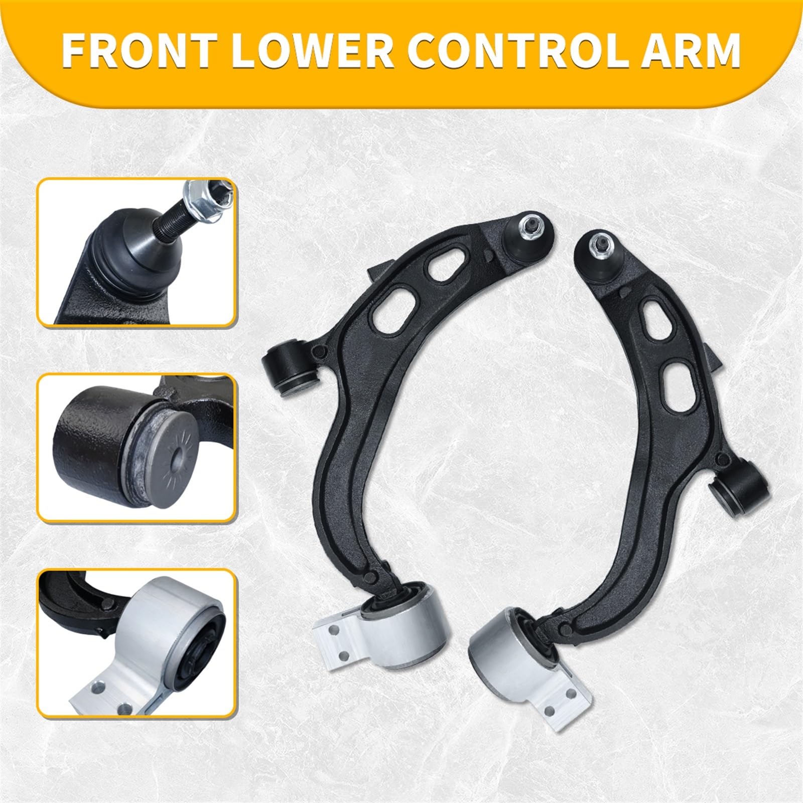 ricambi auto Compatibile Con Ford Per Taurus Per Flex 2012 2011 2010 Kit Sospensione Braccio Oscillante Inferiore Anteriore 9G1Z3C403A Braccio Oscillante A Forcella 9G1Z3C339A