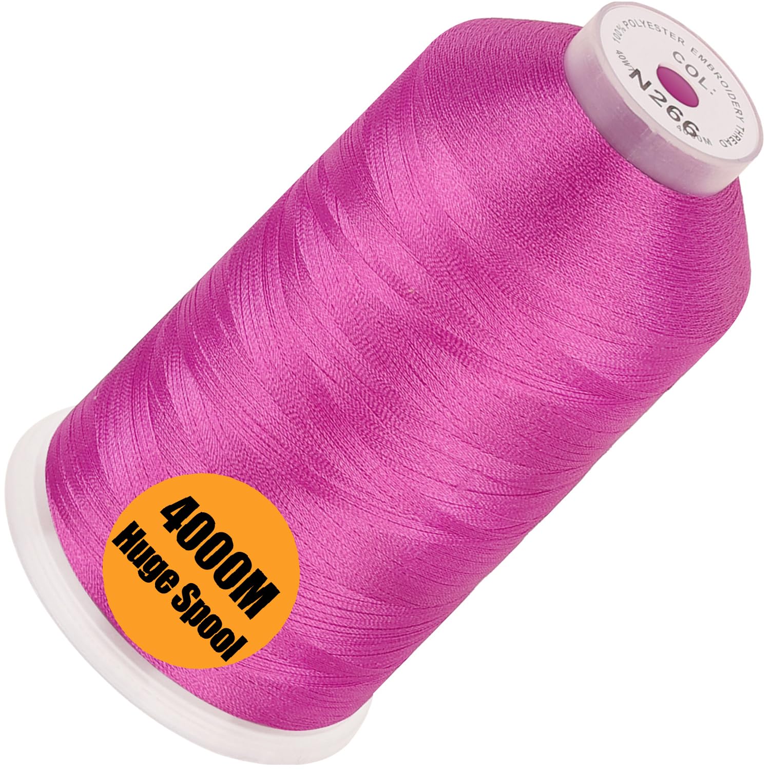 New brothread Huge Spool Embroidery Thread -Floral Pink Fits Janome Color