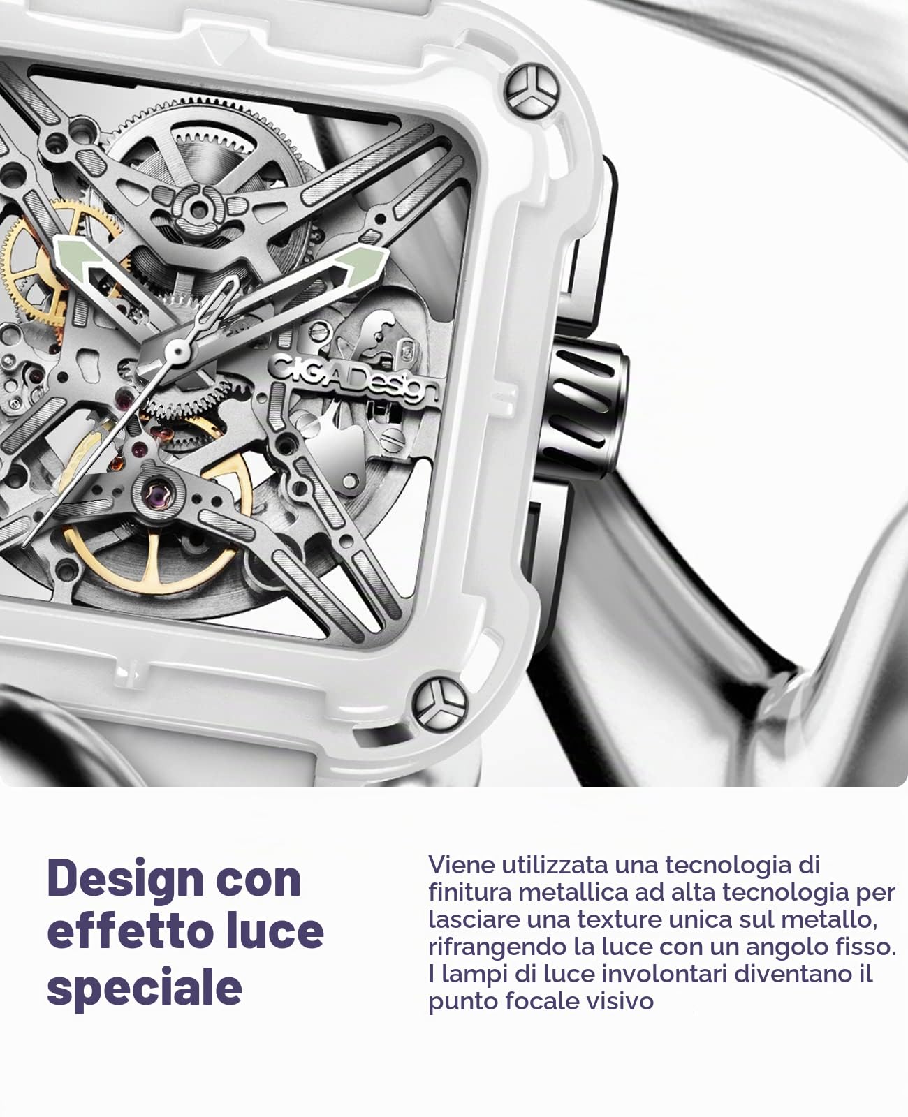 CIGA Design X Series Machina Orologio Meccanico Automatico Donna