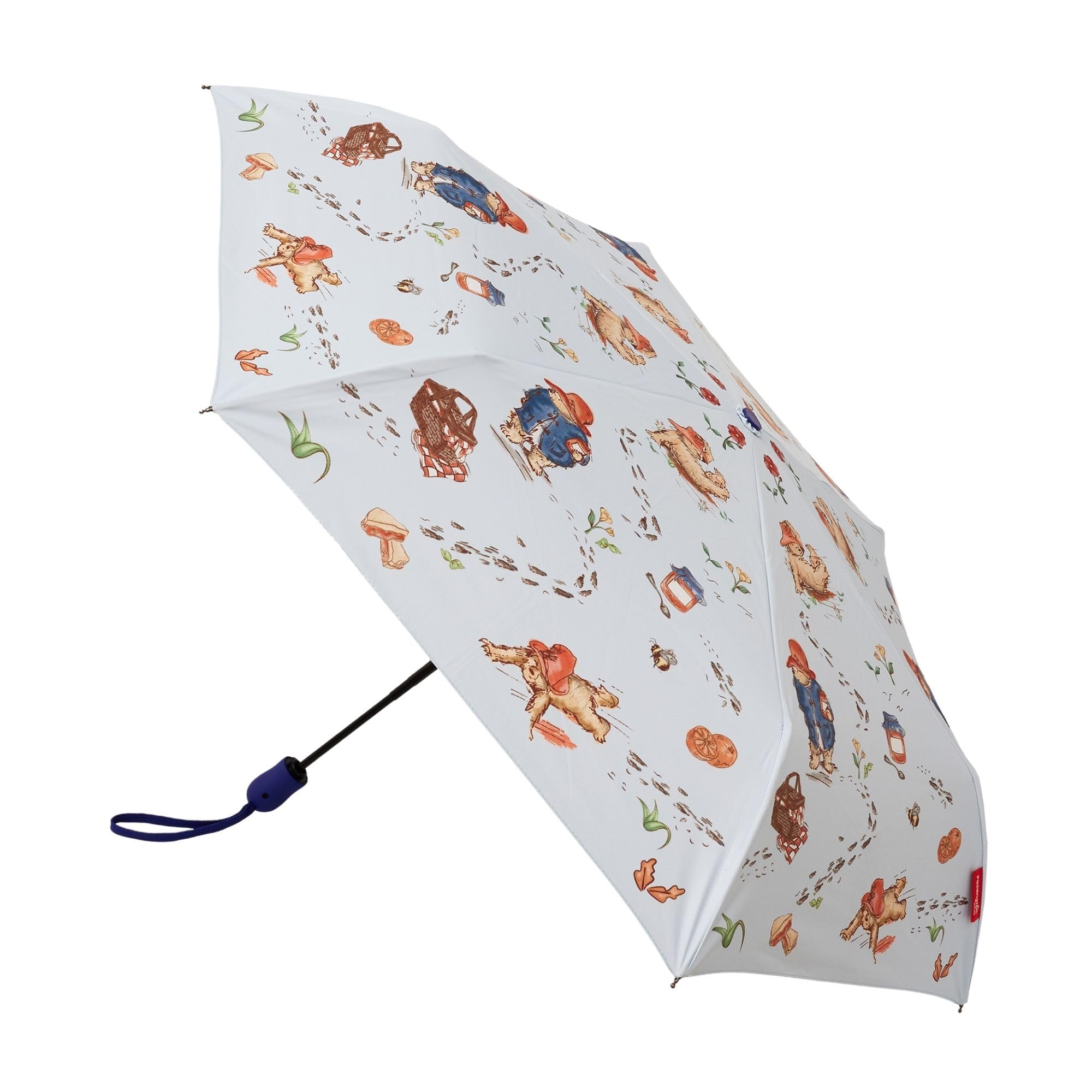 Signare Tapestry Automatic Folding Umbrella (UM-AUTO-) (Paddington Classic Marmalade)
