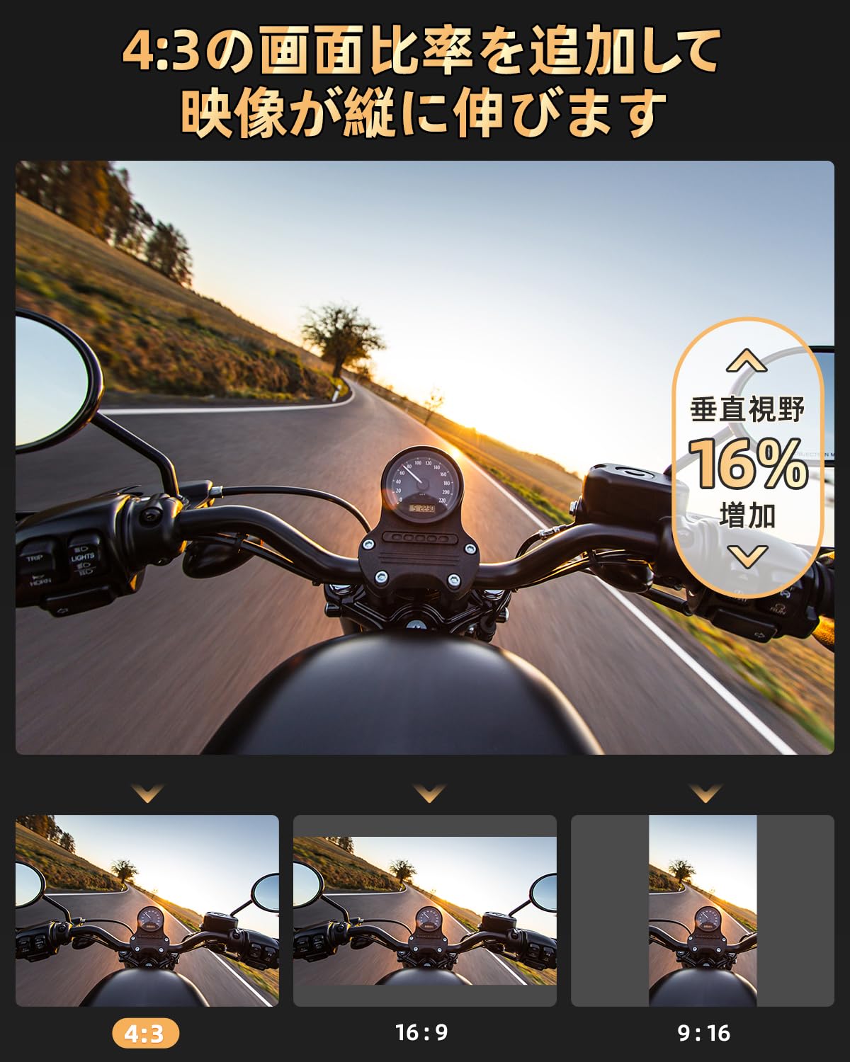 Amazon | XTU MAX2 アクションカメラ 4K60FPS 20MP アクションカム 縦 