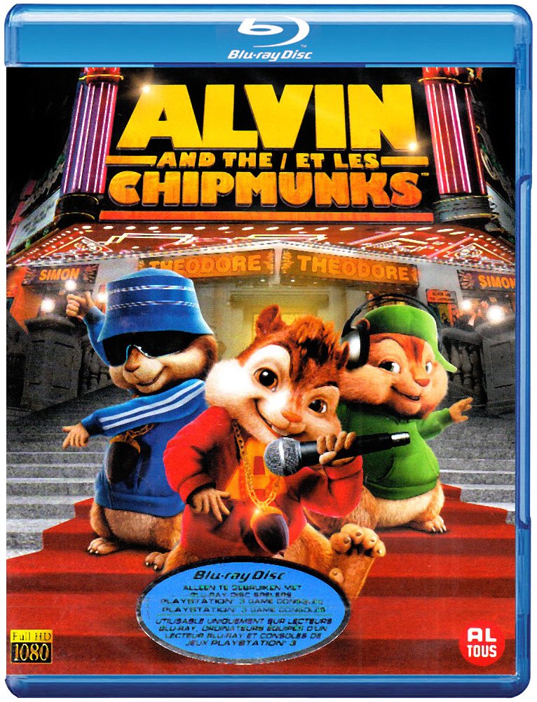 Blu Ray - Alvin and the Chipmunks