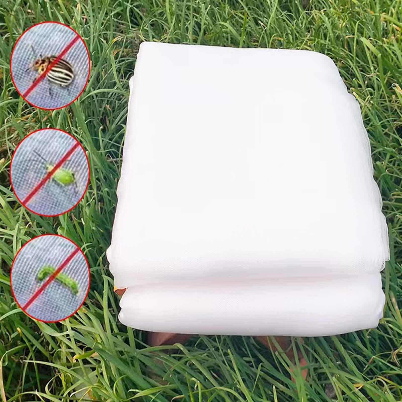 Rete Anti Insetti,Rete Anti Insetti per Orto,Rete di Protezione dagli Insetti,Rete Anti Uccelli,Rete di Protezione delle Piante,Reti Protettive da Giardino,Colture e Serre,1.5 * 100m
