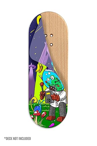 Miniatura 2 de Teak Tuning Gráfico de cubierta de diapasón Investigación Alienígena - Gráficos adhesivos para personalizar tu cubierta de diapasón de 4331in de