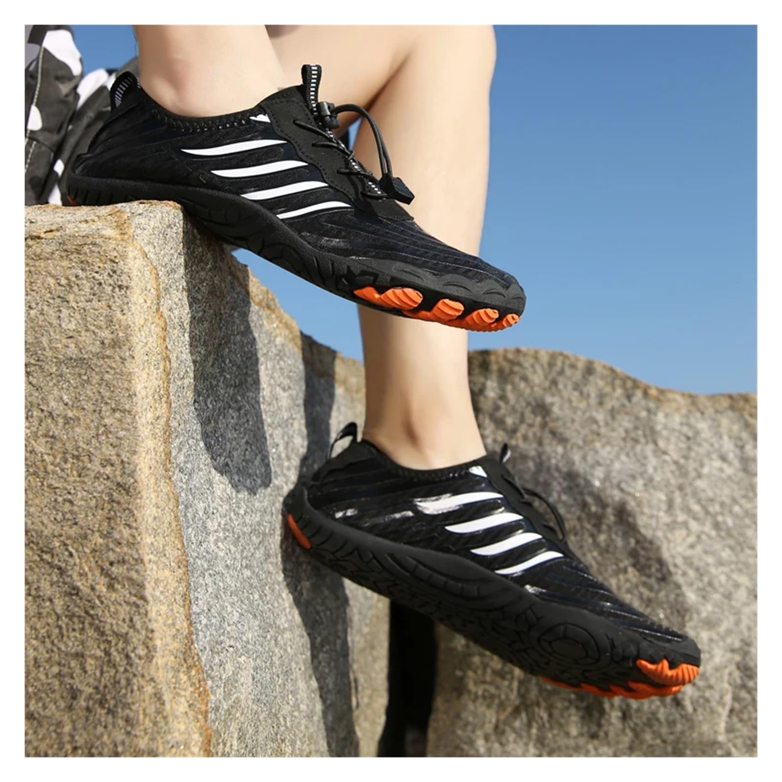 Escarpines Zapatos De Agua For Mujeres Y Hombres, Descalzos, Playa Transpirables, Calzado Deportivo Secado Rápido, Acuáticos Río Mar, Zapatillas Deporte