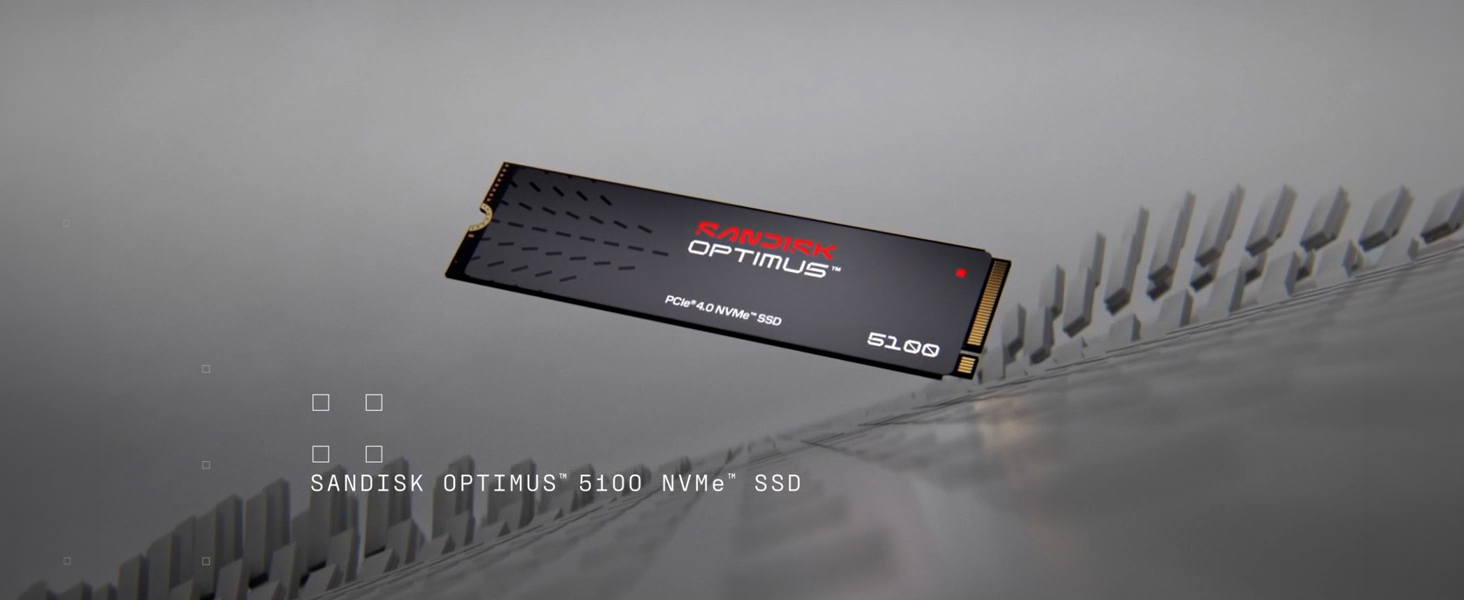 Amazon.com: SANDISK 500GB Optimus 5100 NVMe SSD - PCIe 4.0 x4, M.2