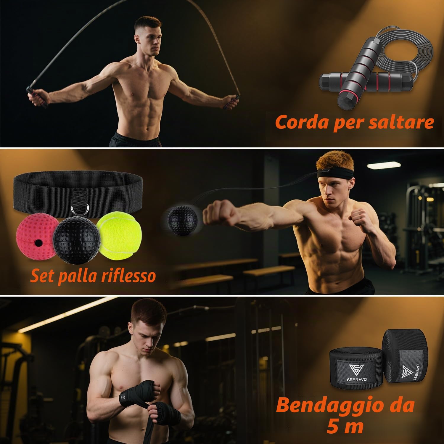 Sacco da Boxe per Adulti Set Completo, 120cm Sacco da Punching Pesante con Guantoni da 12 oz, Bende per Mani 5m, per MMA Karate Taekwondo Boxe Allenamento Casa Palestra - Da Riempire