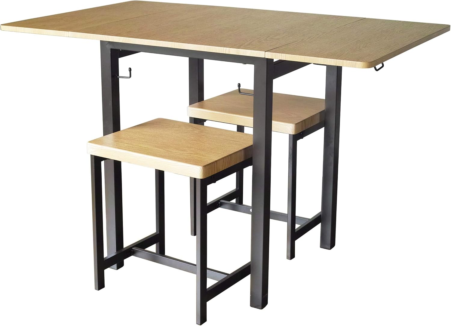 Amazon｜North Orange ダイニングテーブル 2人 アマゾン (オーク) 鉄脚 チェア 伸長式テーブル ブルックリン インテリア