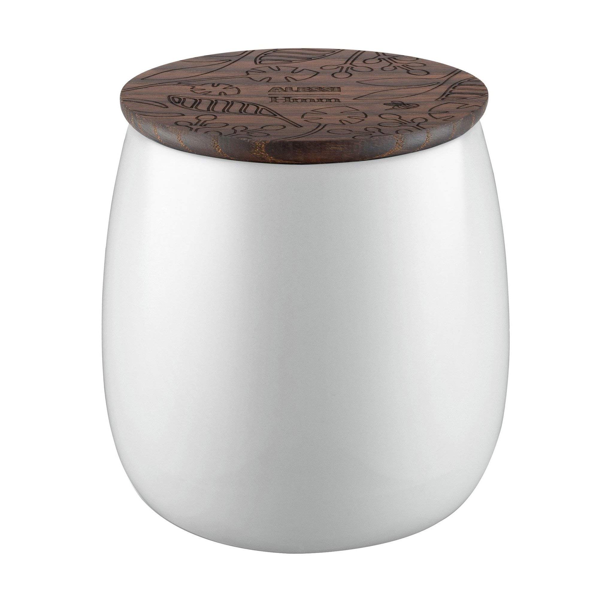 Alessi The Five Season MW62S 3 W Vela Perfumada Base Vegetal, Pequeña-Frutos Rojos con Higo y Notas de Madera, Cera, Porcelana, Fresno, Blanco