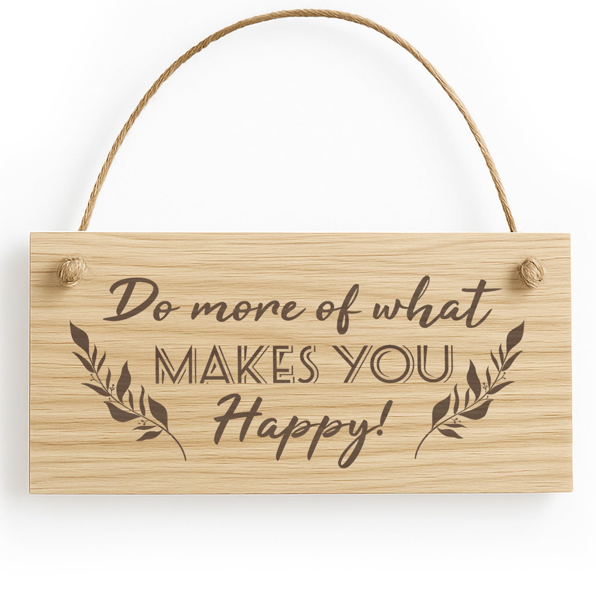 Red Ocean Do More Of What Makes You Happy Wood Sign Friendship Gift Friendship Sign