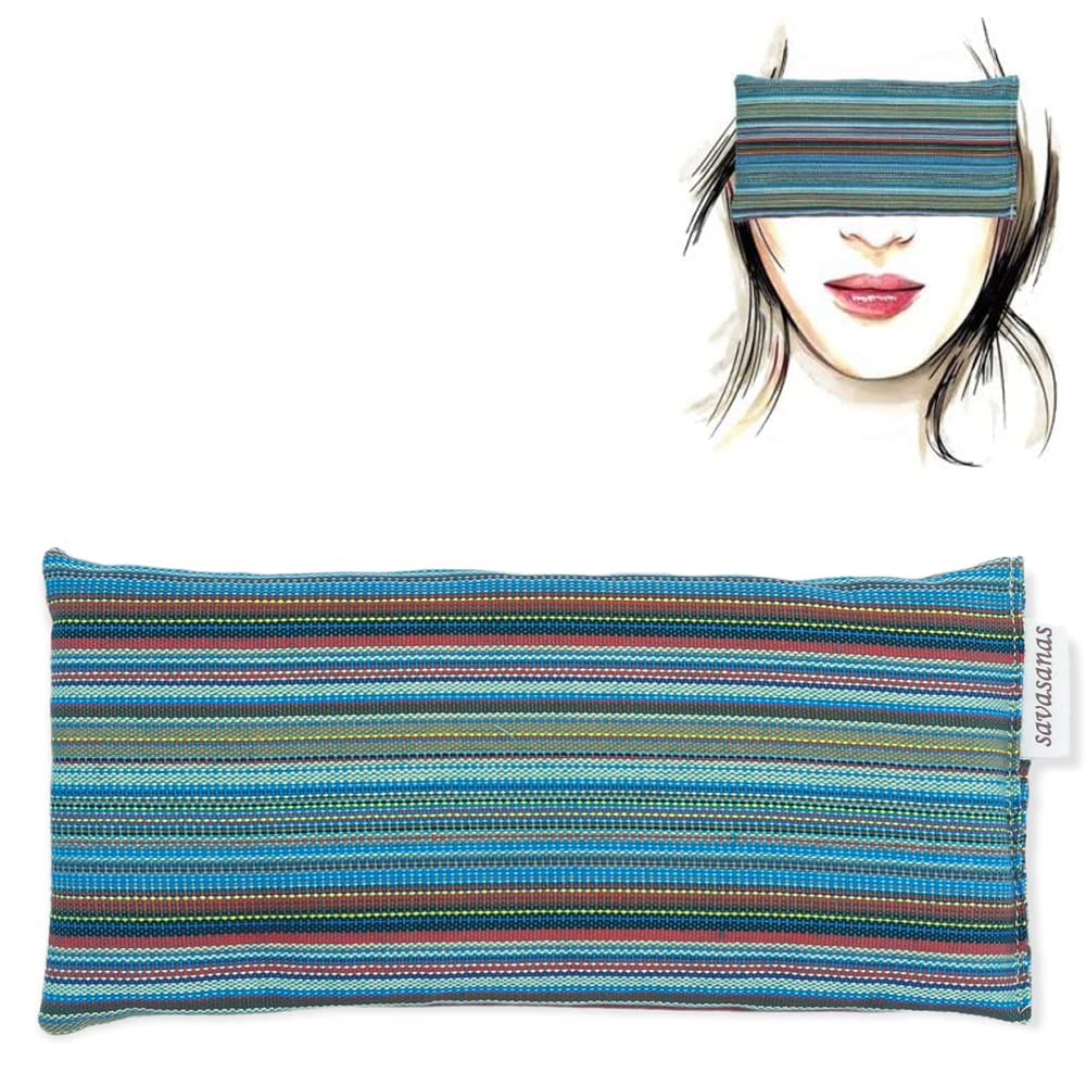 Coussin de Yoga pour Les Yeux - Oreillers pour Les Yeux Granada | Graines de Lavande et de Riz | Yoga, méditation, Relaxation, Reposer des Yeux…