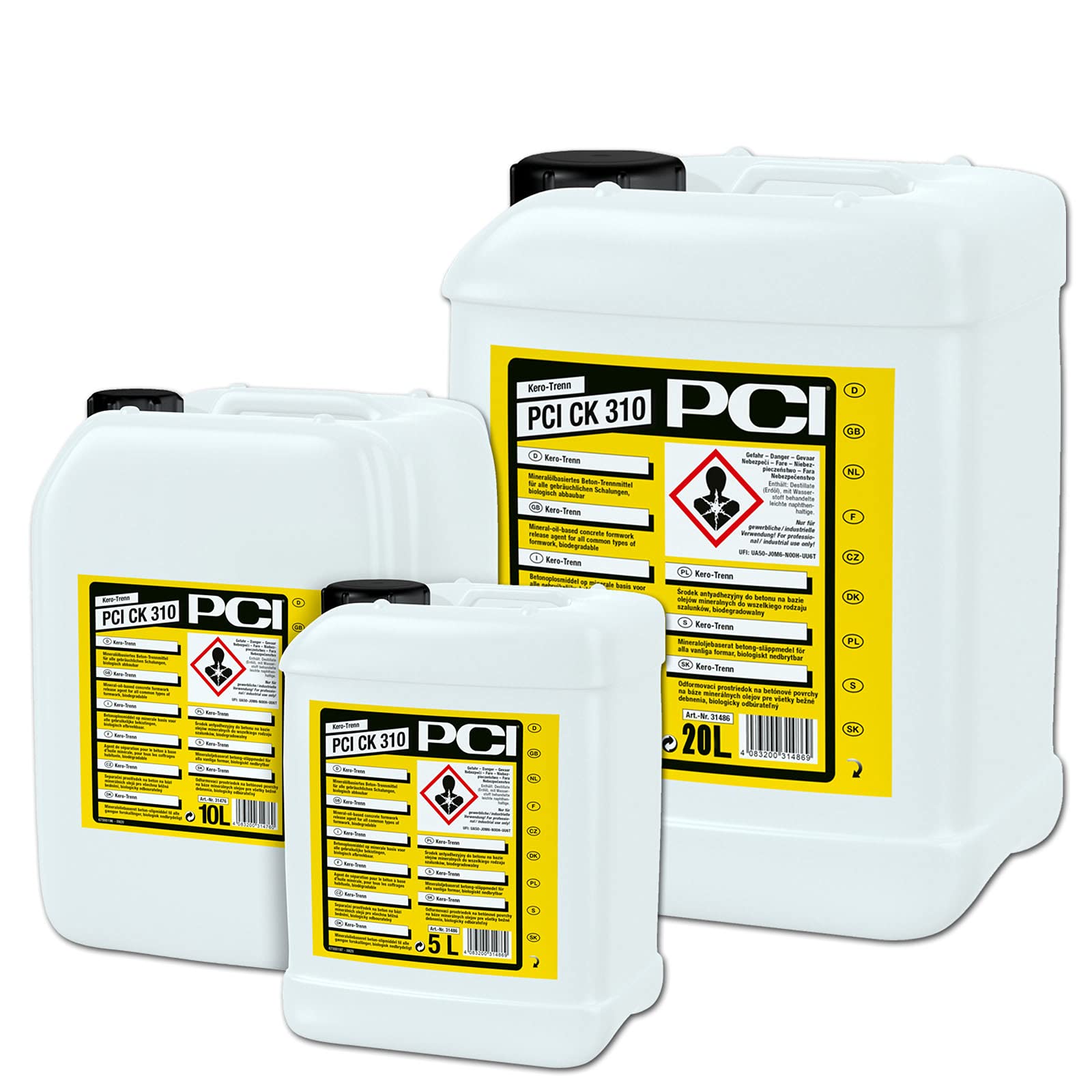 PCI CK310 Kero-Trenn Mineralölbasiertes Beton-Trennmittel 20 L