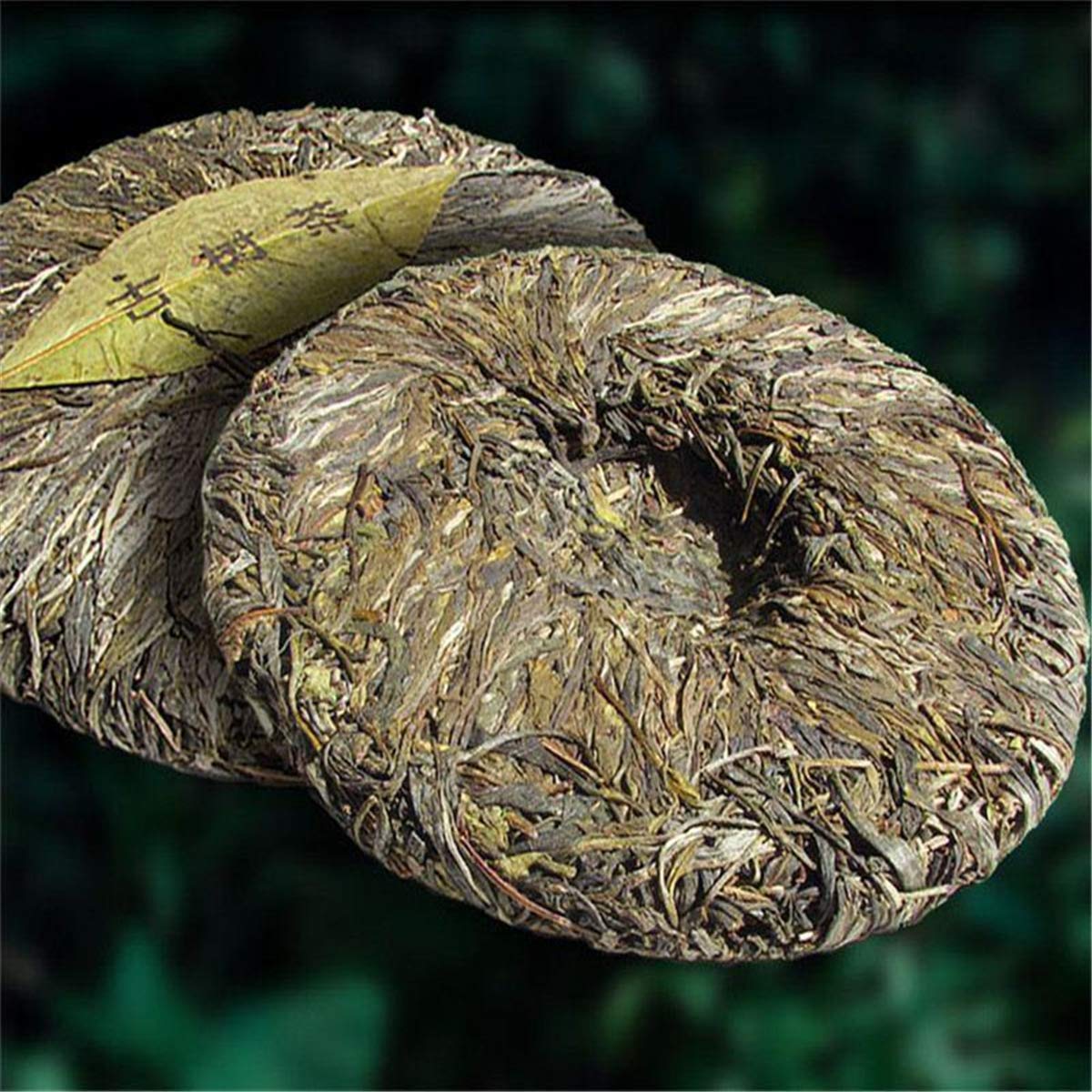 400g (0.88LB) Roher Pu'er Tee Neuer Puer Tee Grüner Tee Pu-Erh Tee Alte Bäume Pu Erh Tee Chinesischer Tee Gesunder Puerh Tee Grün Guter Sheng Cha