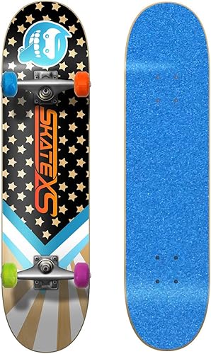 SkateXS Principiante Starboard Street Skateboard