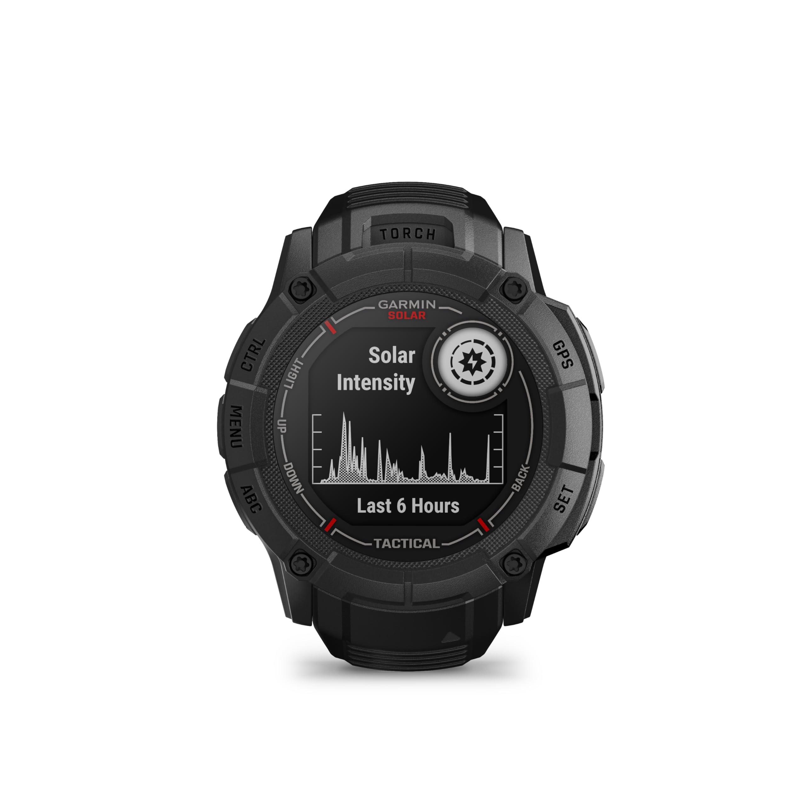 Garmin Instinct 2X, Solar – Tactical Edition - Montre GPS Robuste et connectée – Black - Boîtier 50 mm (Reconditionné)