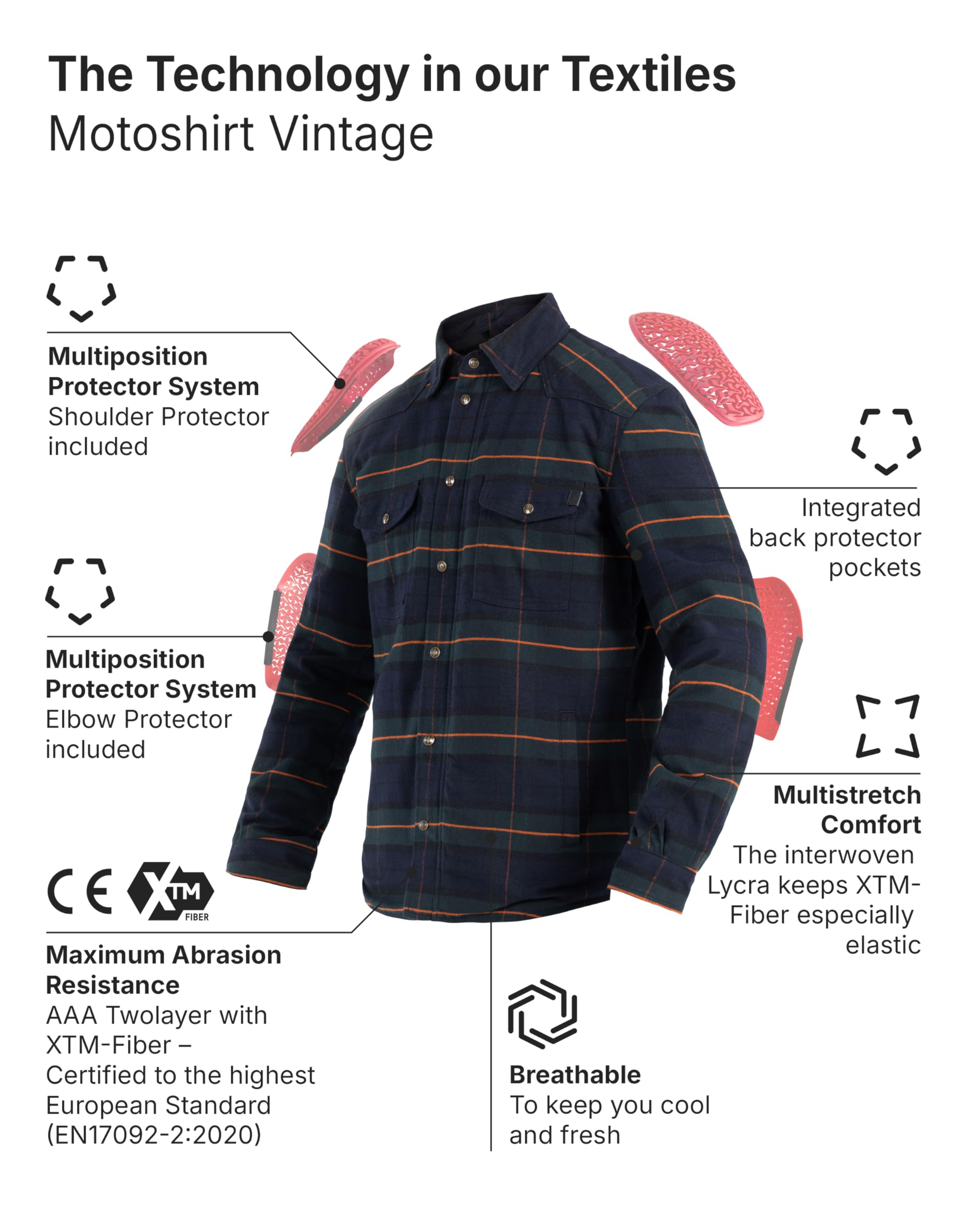 John Doe Motorradja Veste Homme