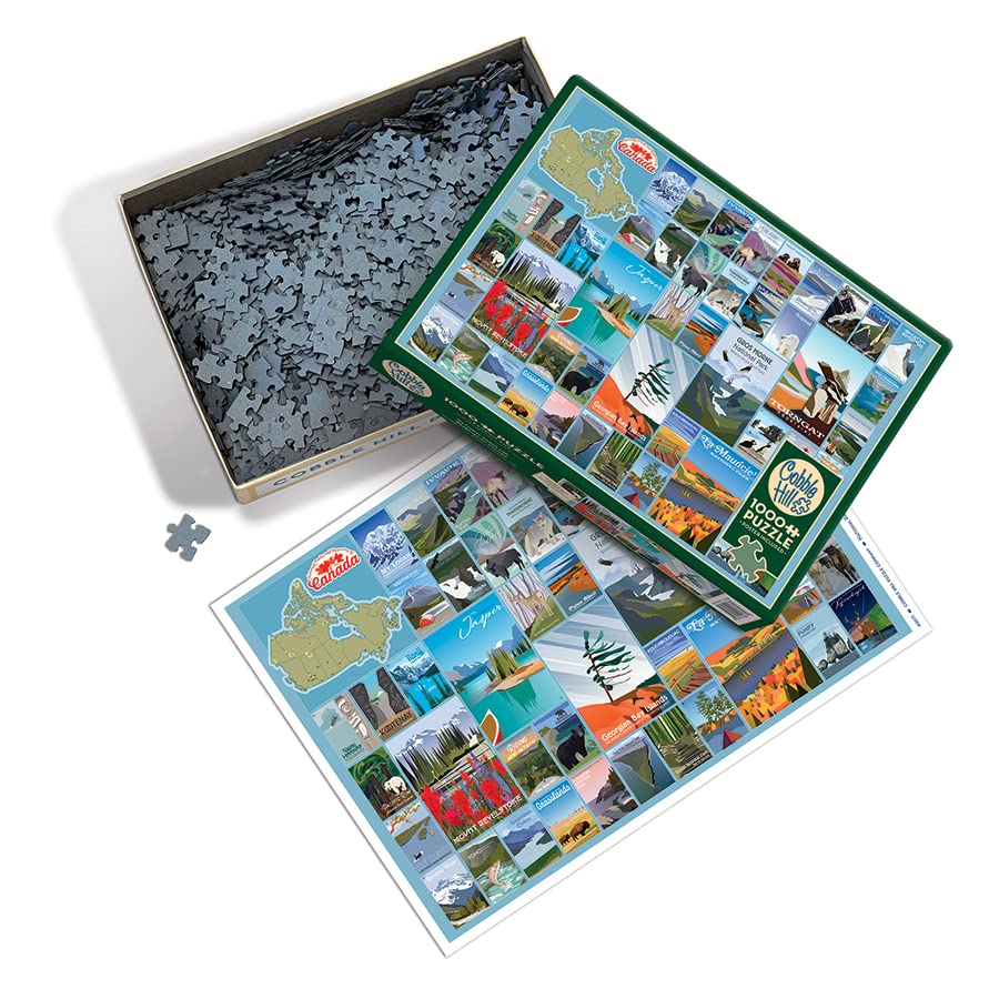 Cobble Hill Puzzle 1000 Pezzi 'Ten Wishes' Con Poster Incluso, Formato 67,6x48,9 Cm, Fantasy E Potere Femminile