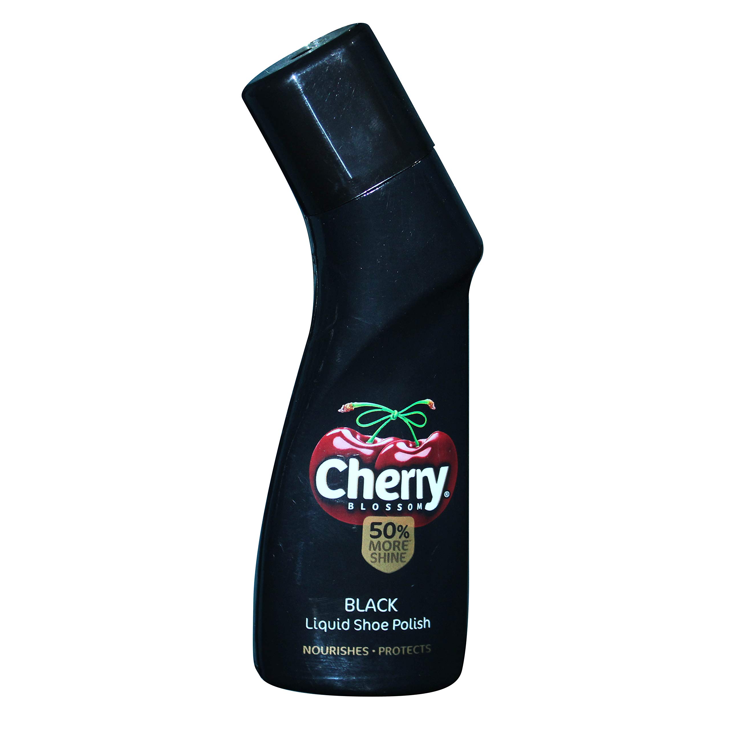CHERRYCherry Blossom Black Liquid Shoe Polish - 2pcs (45ml each)
