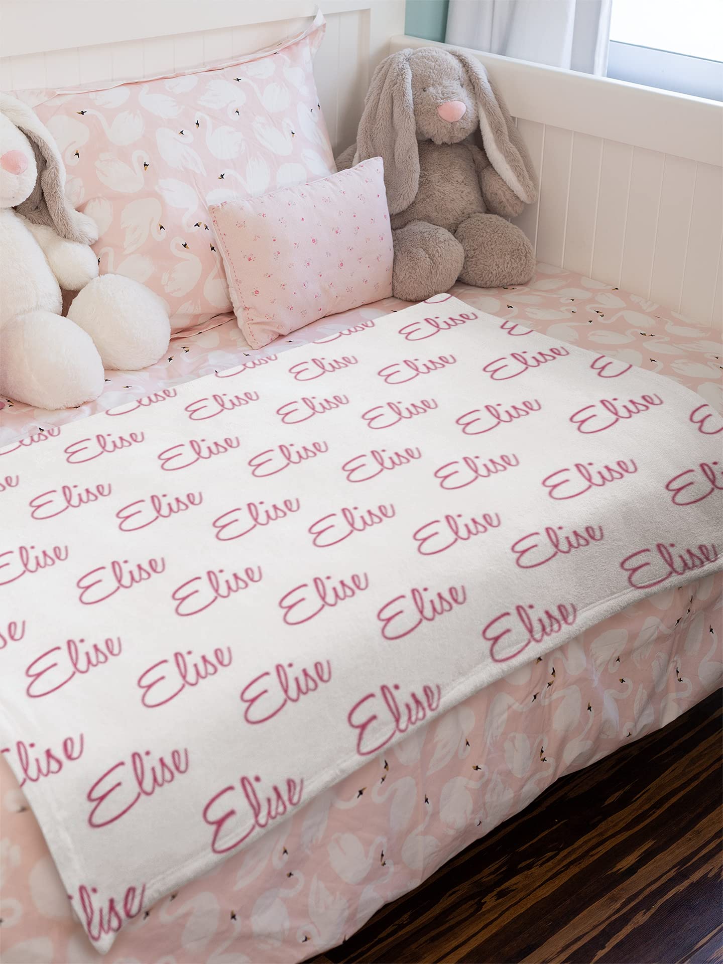 Personalized Baby Blanket Name,Blanket Baby Girl,Custom Baby Blankets Gift Christmas,Customized Baby Girl Gifts Birthday,Grandparent Blanket,Baby Girl Blanket,Newborn Baby,MPDHG1754-MBBlack,King