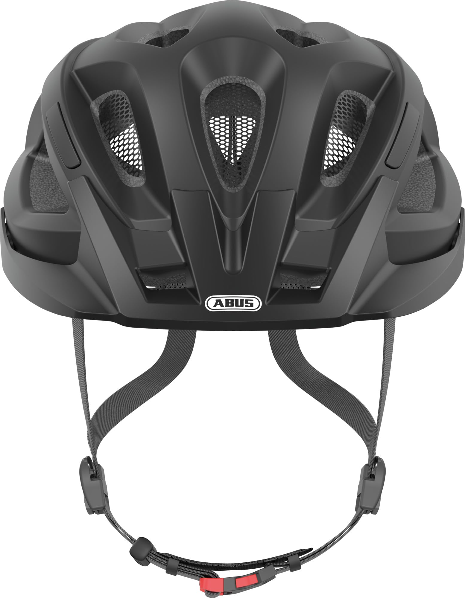 ABUS Casco de Bicicleta Aduro 2.0 con Luz, Negro Mate, Talla M